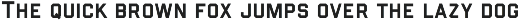 B-52 – A Military Style Font preview