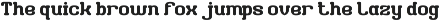 First Time font preview