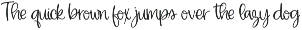 Delicate Flower, Cute Script Font preview