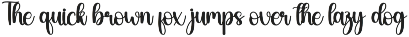 Humble | Script Font preview
