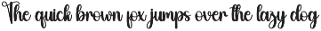 Monday | Script Font preview