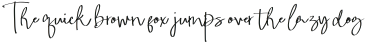 Famous Voice Signature Regular otf (400) Sample