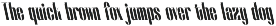 CS Carlos – Condensed Font preview