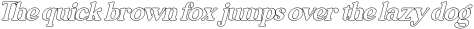 Angelina Vintage Italic Outline Italic Outline otf (400)