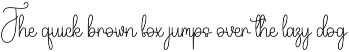 Sunday | Script Font preview