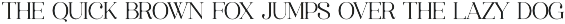 Carbon Modern Serif Font preview