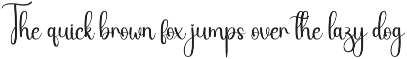 Handmade | Script Font preview