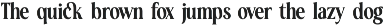 Rodagile Modern Display Serif preview