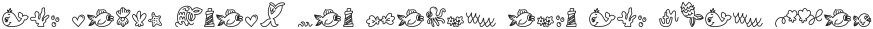 OVERBOARDDOODLESCLN Regular ttf (400) Sample