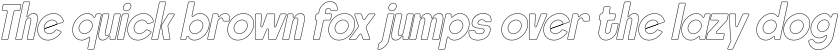 Rockfall Italic Rounded Outline otf (400)