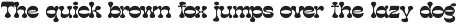 Mirage Virtual Retro Groovy Font font preview