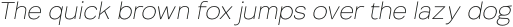 Migrosta JM Thin Italic otf (100)