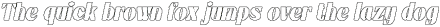 Berlona Pixel Outline otf (400) Sample