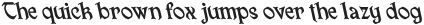 CS Alodia Reverse Italic otf (400) Sample