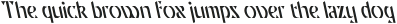 CS Grover Reverse Italic otf (400) Sample