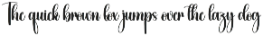 Cloudy | Script Font preview