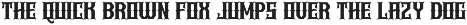 Keithor – Western Gothic Font preview