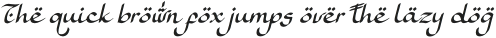 Kafillah Italic otf (400) Sample