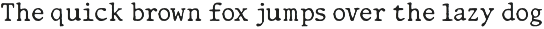 Delegate TM – Dynamic Typewriter font preview
