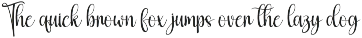 Cloudy Baby | Script Font preview