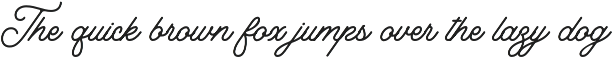 Jinglers - Monoline Script Font font preview