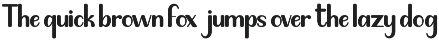 Frenky Missa font preview