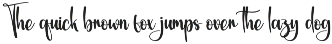 Handwriting | Script Font preview
