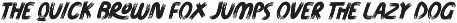Monster Madness Typeface font preview