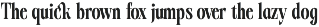 Burstyle Modern Serif Display preview