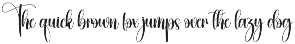 Heart | Script Font preview