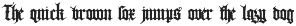 Landsknecht's Sword Blackletter font font preview