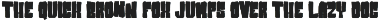 Stone Skin Horror Grunge Font preview