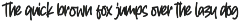 Right Howers a Handwritting Font preview