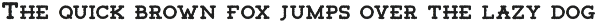 Tigreal Rough font preview
