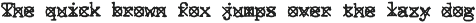 Science Typewriter Font font preview