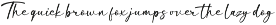 Cisalack Signature Font preview