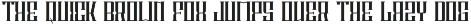 Anesiya - Font font preview