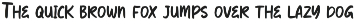 BLOMTAO Brush Font preview