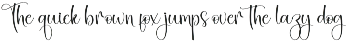 Family | Script Font preview