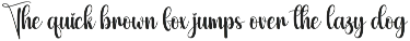 Monday | Script Font preview