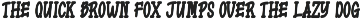 Rohamin - Font preview