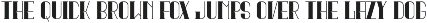 Snaqeros - Font font preview