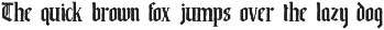 Dark Brutal Typeface preview