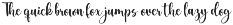 Buffalo Wings font preview