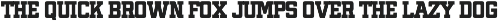 Blame Sport font preview