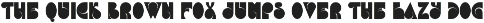 Alatice Futuristic Display Font font preview