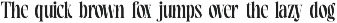 Knighty Gheffta Modern Serif Font font preview