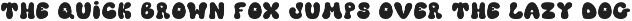 Gradient 3D bubble font vector font preview