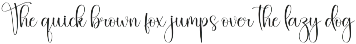 Something | Script Font preview