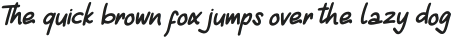 Beginning Joy Italic otf (400) Sample